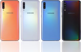 samsung galaxy a70 all colors back